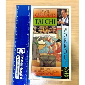 HTF! 1993 David Carradine's Tai Chi Workout VHS Tape OH Fitness Exercise Video